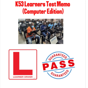 Learner's License Memorandum